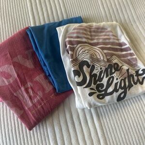 Spiritual Gangster Bundle LOVE FREELY, LOVE, and SHINE your LIGHT tank tops